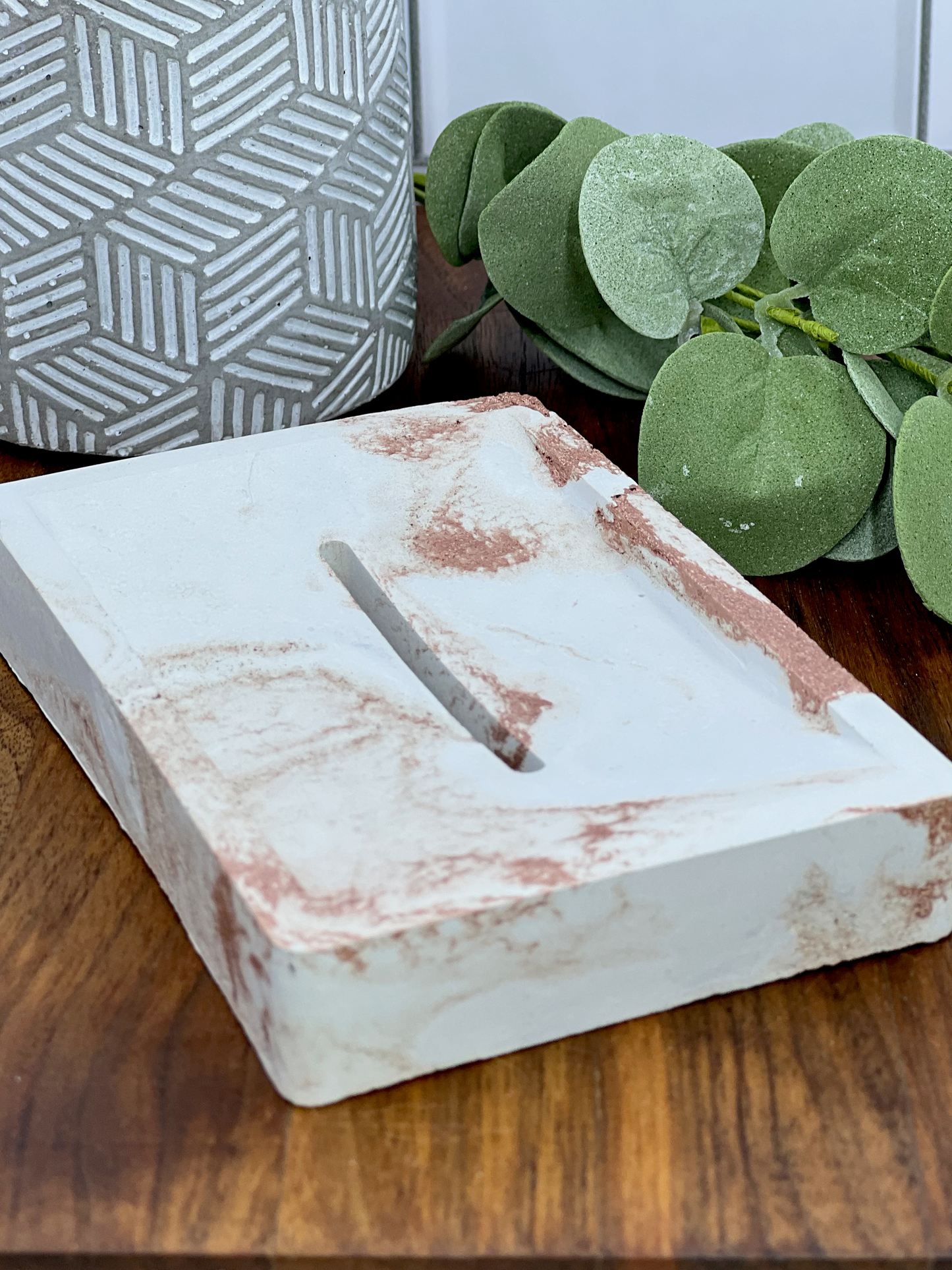 Modern Concrete Soap Dish