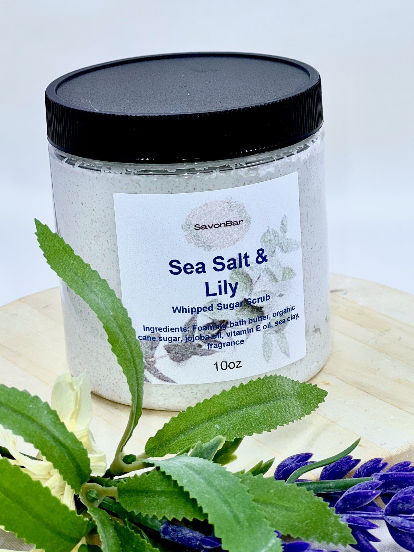 Sea Salt & Lily Whipped Sugar Scrub