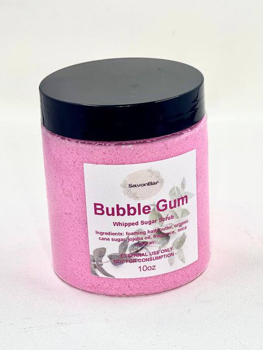 Bubble Gum Whipped Sugar Scrub