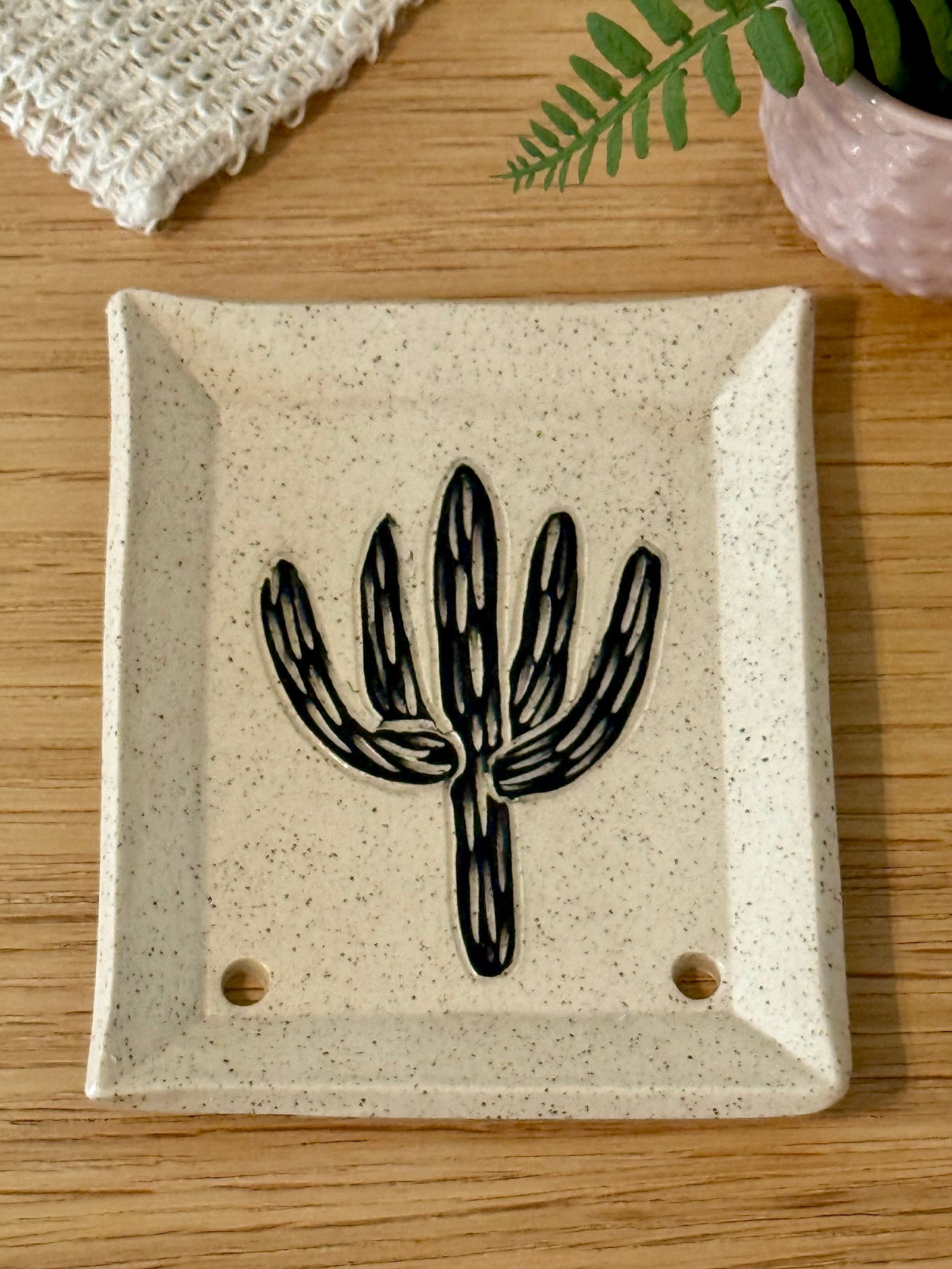 Saguaro Cactus Soap Dish