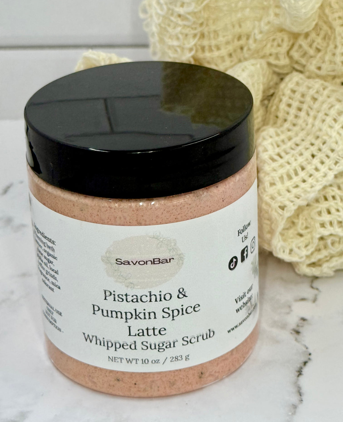 Pistachio & Pumpkin Spice Latte Whipped Sugar Scrub