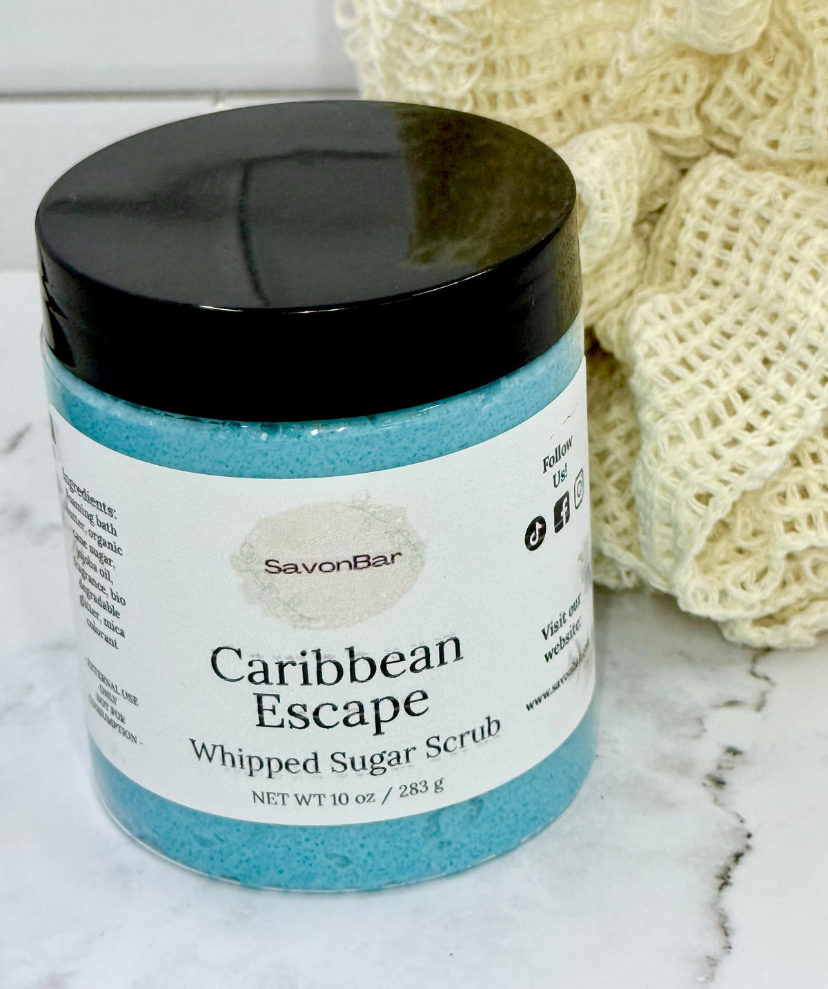 Caribbean Escape Whipped Sugar Scrub