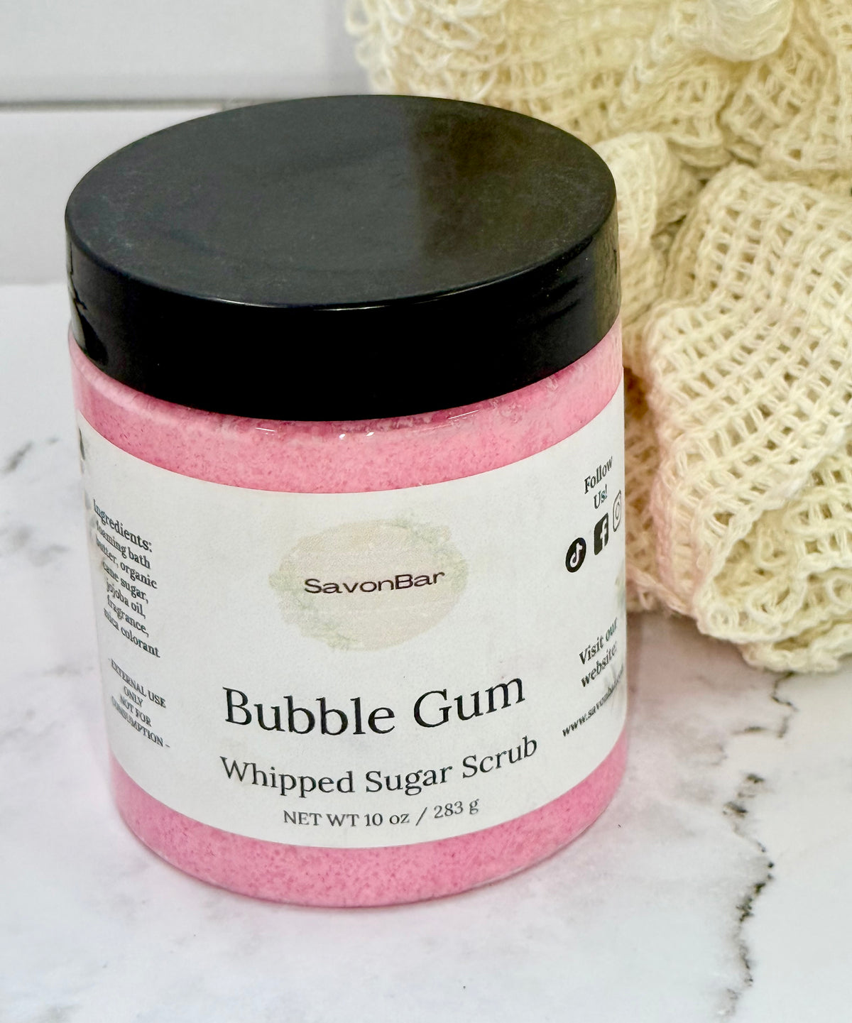 Bubble Gum Whipped Sugar Scrub