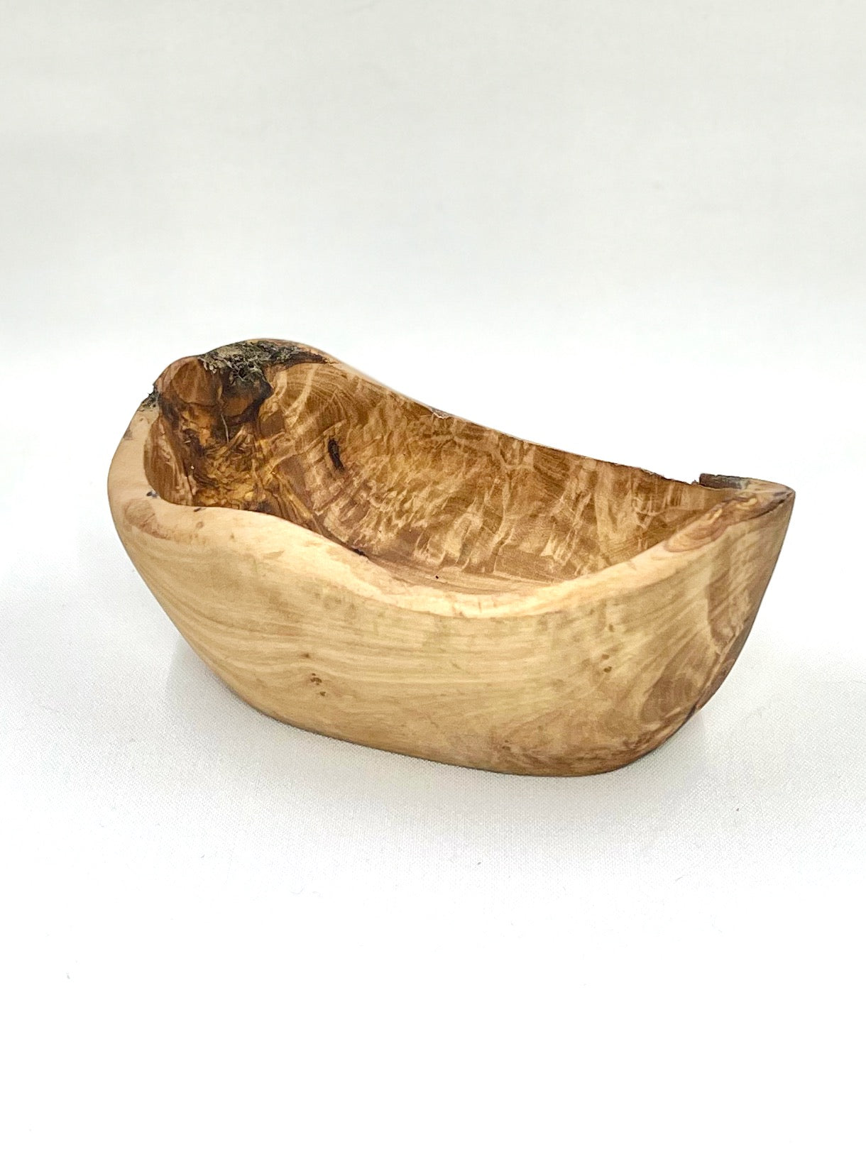 OLIVE WOOD SOAP DISH