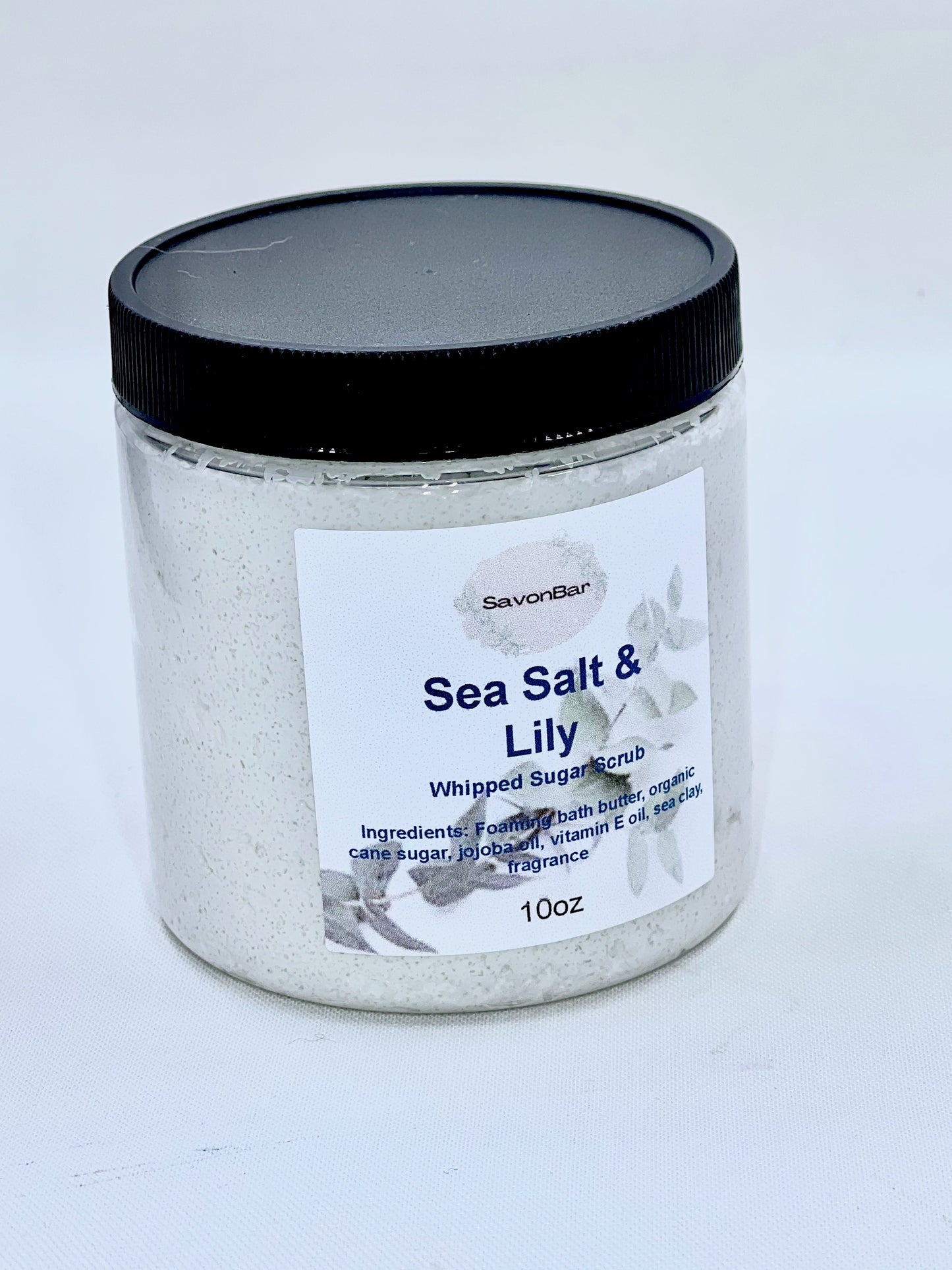Sea Salt & Lily Whipped Sugar Scrub